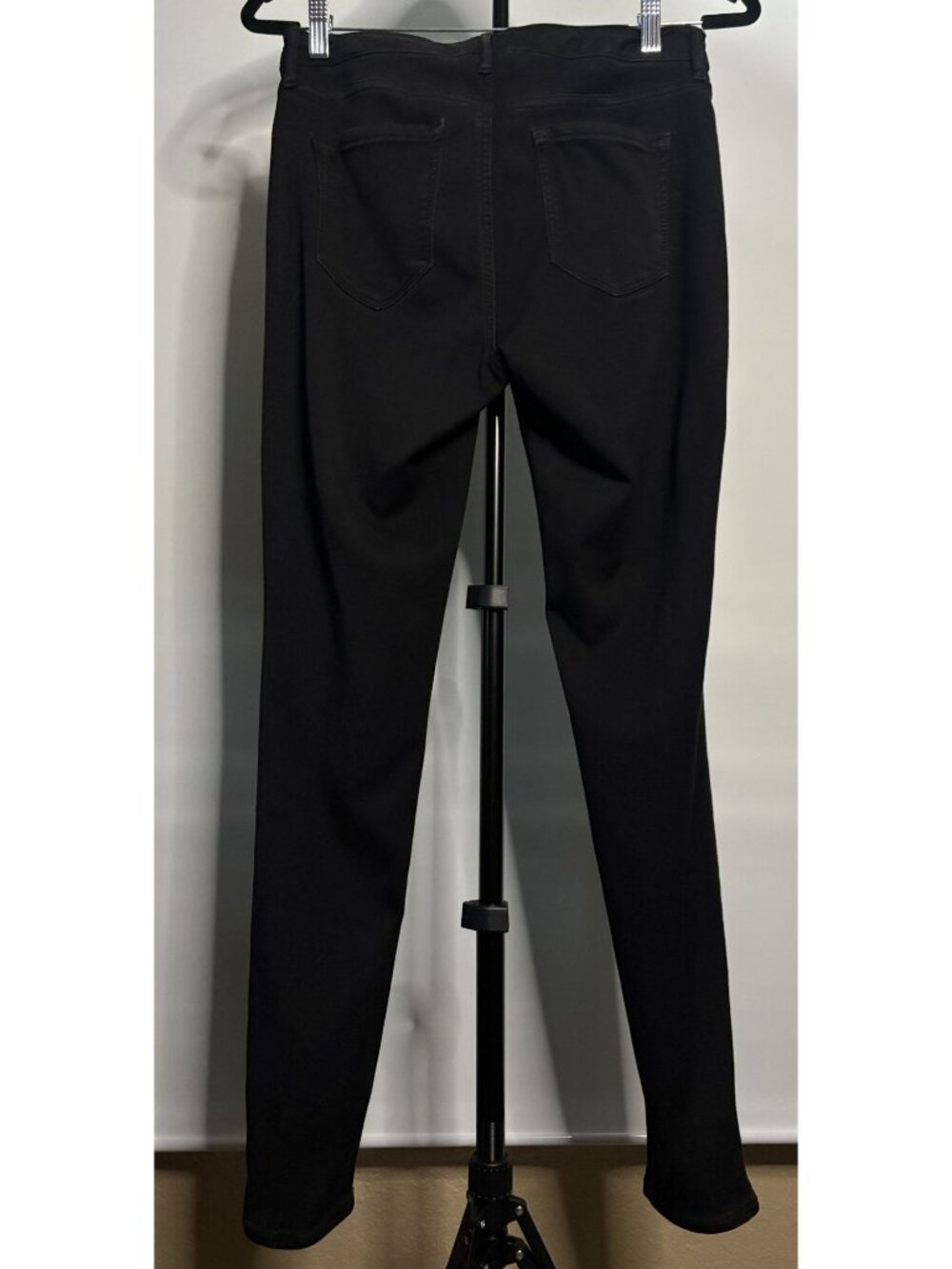 Nine West Black Stretchy Skinny Slimmed Crop Mid Rise Coin Pocket Pants Jeans 10 - Picture 7 of 15